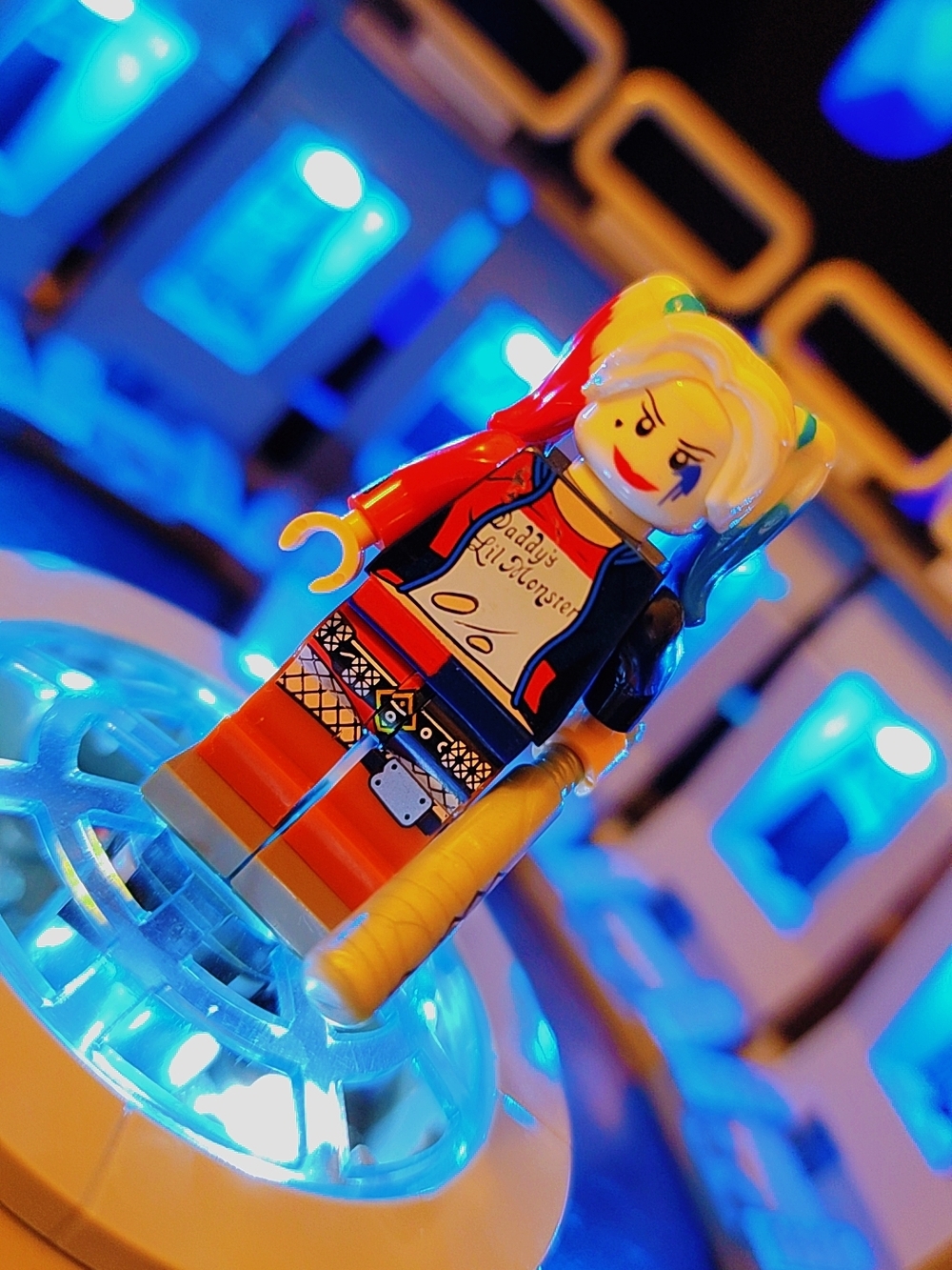 Batman Harley Quinn Minifigure Lego Compatible